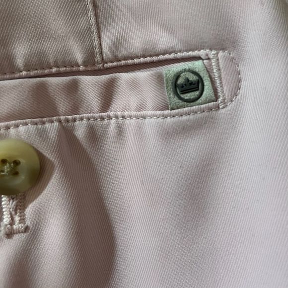 PETER MILLAR Salem Performance Short Palmer Pink Men’s Size 33 - Picture 7 of 8
